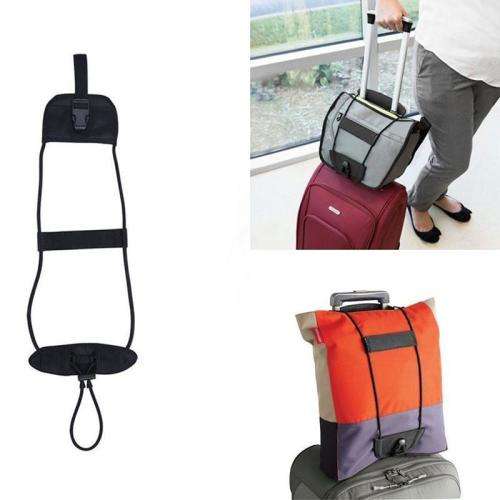 Travel Luggage Bag Bungee Suitcase Adjustable Belt Backpack Carrier Strap