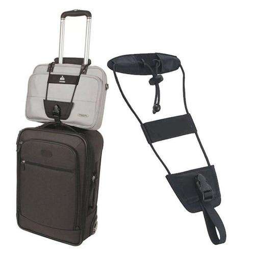 Travel Luggage Bag Bungee Suitcase Adjustable Belt Backpack Carrier Strap