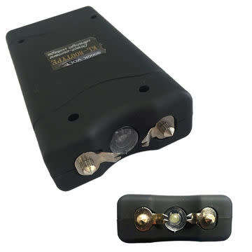 Mini  Electric Shock Batons Stun  Gun 5000k volt Rechargeable LED Flashlight