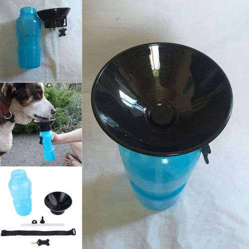 Walking Hiking Dog Drink Mug Water Bottle Puppy Dog Pet