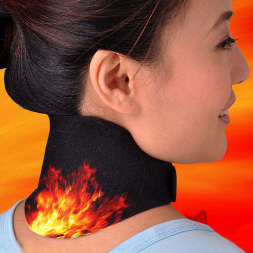 Tourmaline Self-Heating Neck Guard Far Infrared Magnetic Health Care Tool