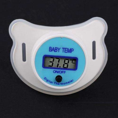 Digital LCD Baby Infant Kid Dummy Pacifier Soft Nipple Thermometer