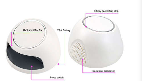 Mini Led Electric UV Lamp Nail Polish Dryer