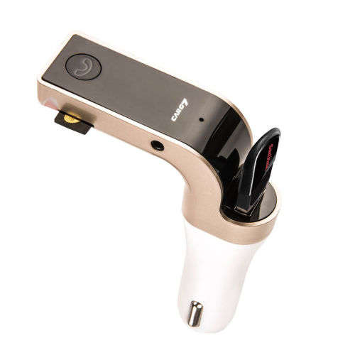 G7 Bluetooth Car Kit Handsfree FM Transmitter Radio Mp3 Player USB Charger