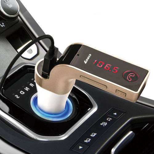 G7 Bluetooth Car Kit Handsfree FM Transmitter Radio Mp3 Player USB Charger