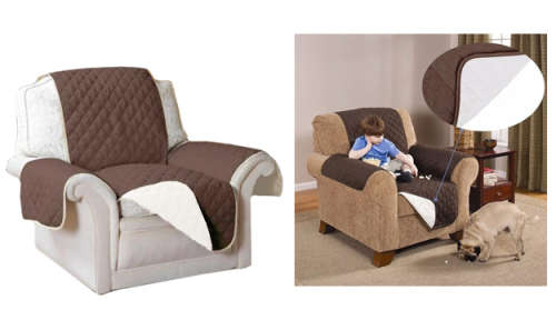 Couch Coat Reversible Washable Sofa Cover