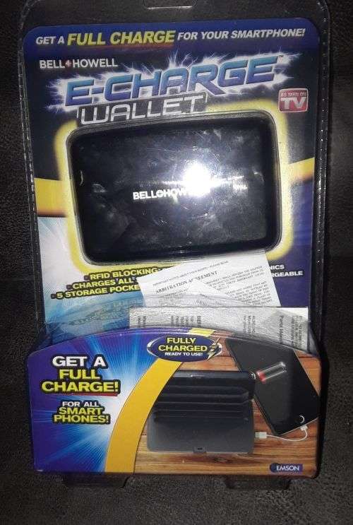 New in package Bell Howell E-Charge wallet