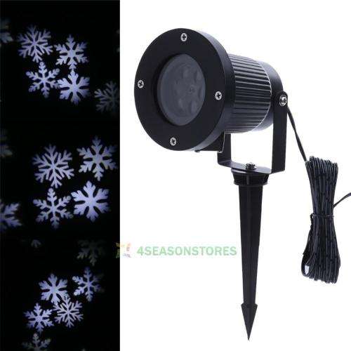 Out door lawn snowflake light