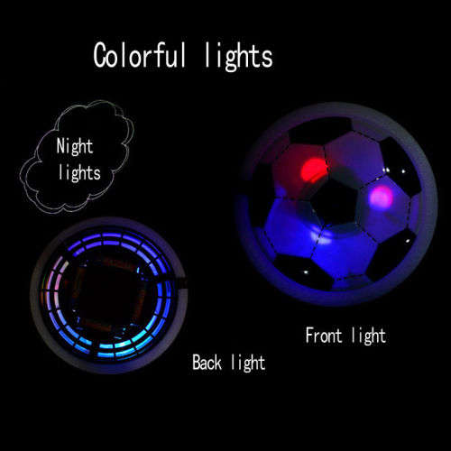 Kids Indoor Toys Colorful LED Light Electric Suspended Game Air Cushion Football