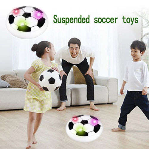 Kids Indoor Toys Colorful LED Light Electric Suspended Game Air Cushion Football
