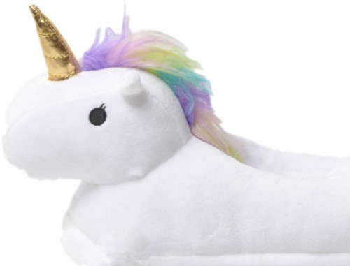women Slippers unicorn Cute Adult Slippers Warm Cotton Woman (size : 37-40)