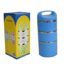 Three Layer Stainless Steel Lunch Box or Storage Unit