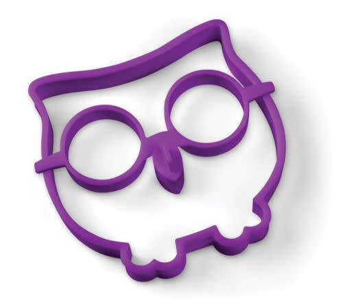 Funny Side Up Owl Egg Corral Breakfast Eggs & Bacon By Fred & Friends