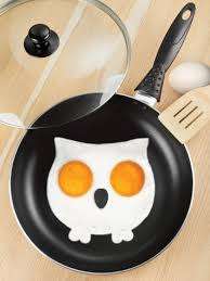Funny Side Up Owl Egg Corral Breakfast Eggs & Bacon By Fred & Friends
