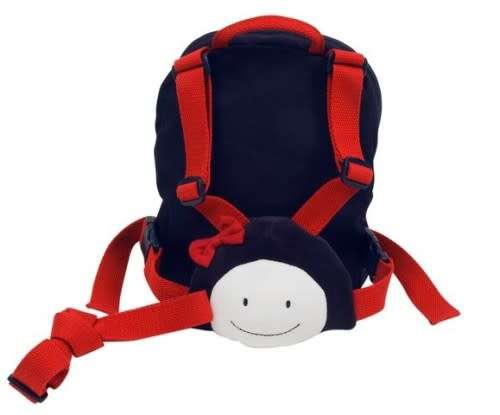 Baby Walking Safety Harness Backpack Kids Backpack with Leash and...