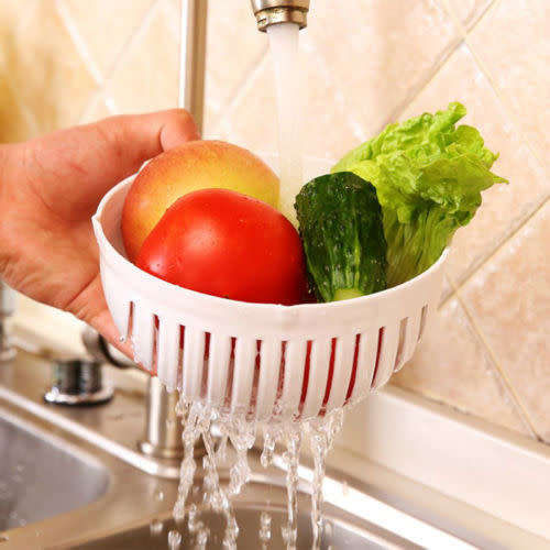 60 Seconds Fresh Salad Maker Cutter Bowl Slicer Vegetable Easy Washer Chopper