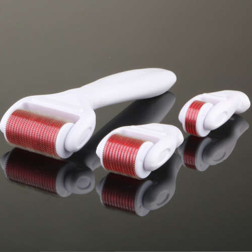 4 in 1 Skin-Care Micro Needle Derma Roller Facial Massager Anti Aging Therapy