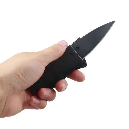 Safety THIN Card Sharp Credit Card Folding Safety Razor Sharp Wallet Knife