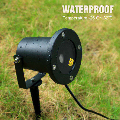 Waterproof Outdoor Landscape Garden Projector Moving Laser Xmas Stage Light