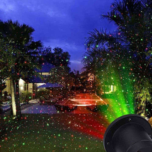 Waterproof Outdoor Landscape Garden Projector Moving Laser Xmas Stage Light
