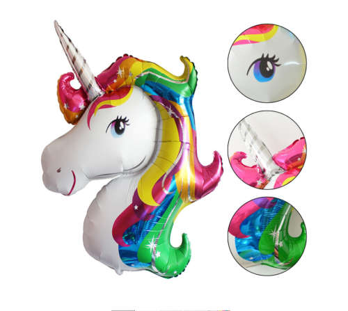 Huge Unicorn Foil Balloons Animal Globo Inflatable Classic Toy Birthday Party