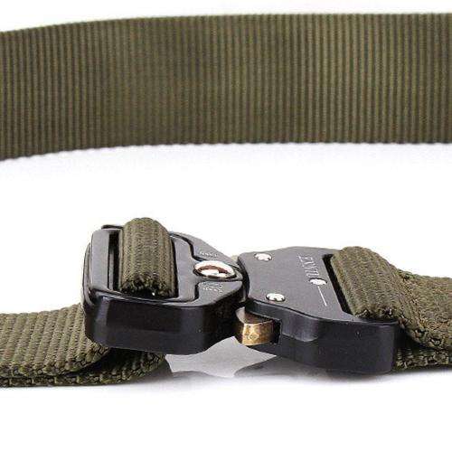 Outdoor Heavy Duty Rigger Military Tactical Belt with Quick-Release Metal Buckle