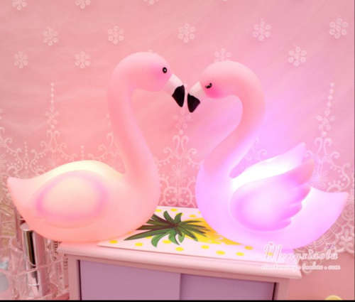 LED Flamingo Night Light Bedroom Home Wedding Party Xmas Decors