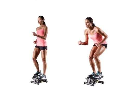 Mini Cardio Stepper Trainer Fitness Calves Thigh Exercise Workout Twister Gym