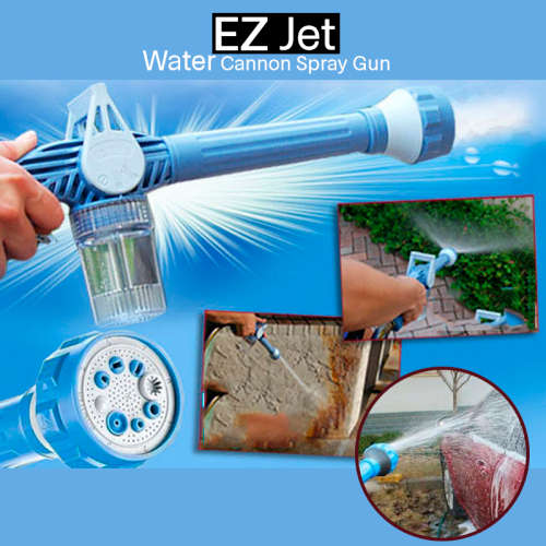 EZ Jet Garden Car Cleaning Spray Gun Sprayer Hose Watering Nozzle Car Wash
