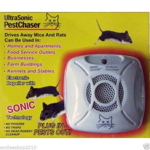 220V Ultrasonic Pest Chaser Electronic Ultrasonic Indoor Rat Mouse Insect Rodent Pest Control Repell