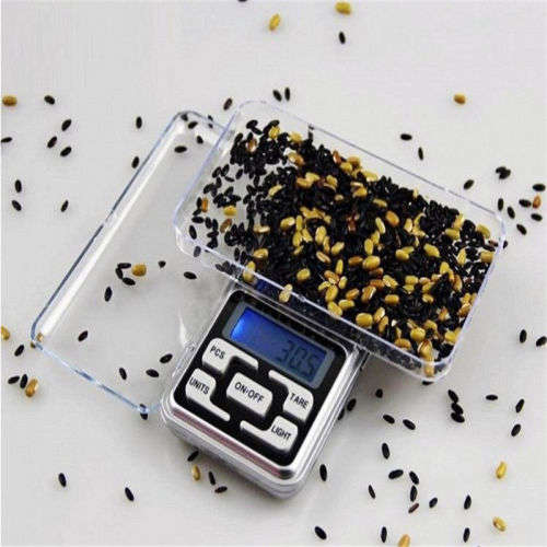 500g x 0.1g Digital Pocket Gram Scale Jewelry Weight Electronic Balance Scale