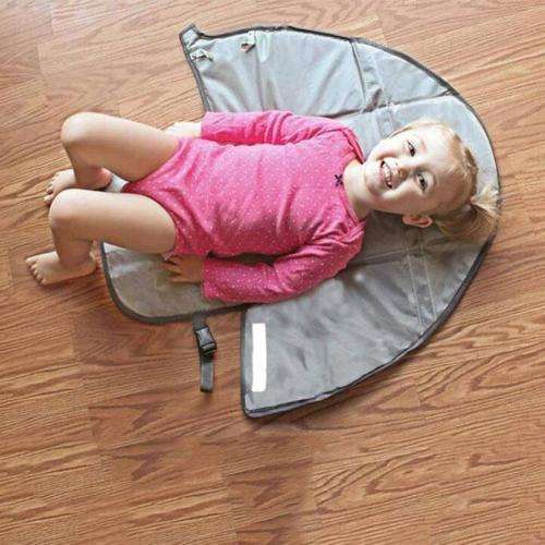 Clean Hands Changing Pad Portable Baby 3in1 Cover Mat Folding Diaper Bag Kit