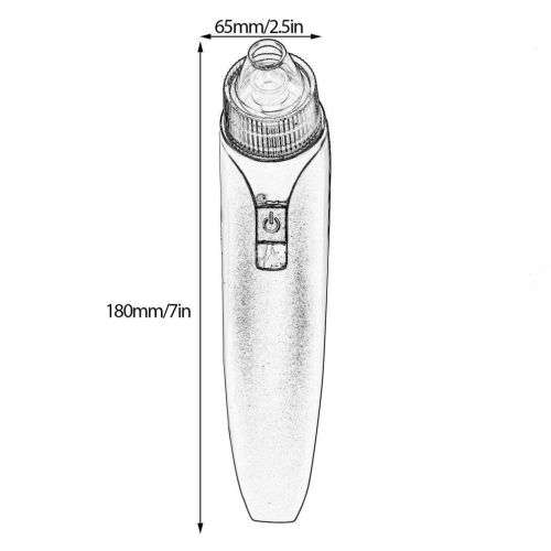 Vacuum Negative Pressure Type Acne Pore Cleaning Tool Black Head Massager