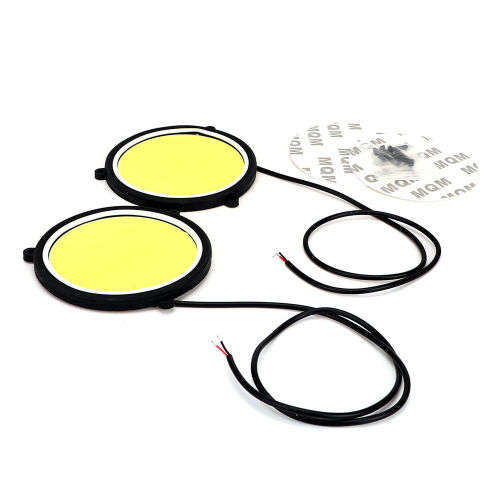 2x Universal Car DRL COB LED Light Daytime Running Auto Fog Lamp