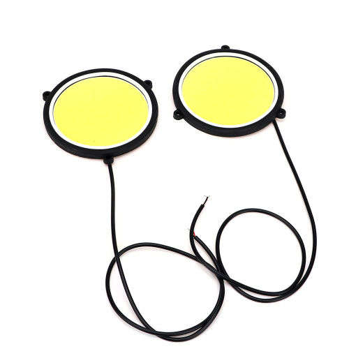 2x Universal Car DRL COB LED Light Daytime Running Auto Fog Lamp