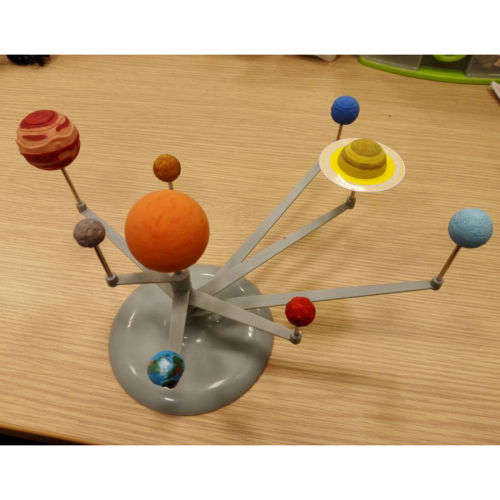 Planetarium DIY Solar System Model Kit Astronomy Science Project Kids Toy Gift