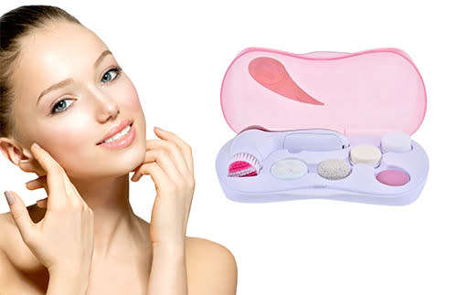 6 in 1 Facial Cleansing massager face beauty Multi-Function Device