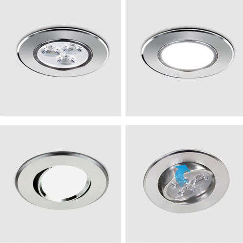 3W 5W 7W  9W 12W LED Recessed Ceiling Panel Downlight Fixture Lamp Spot