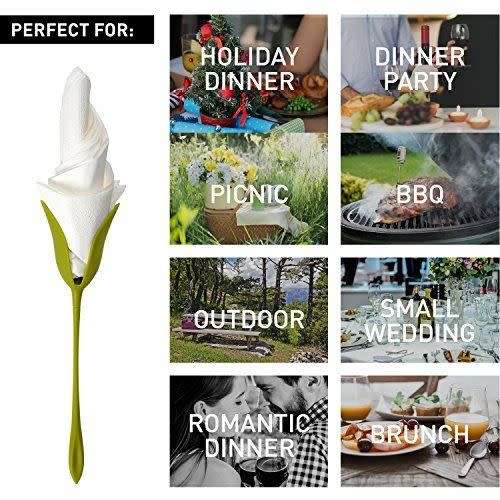 Napkin Holders set 4 Premium Original Design Lifestyle Home Bar Party Desk Decor