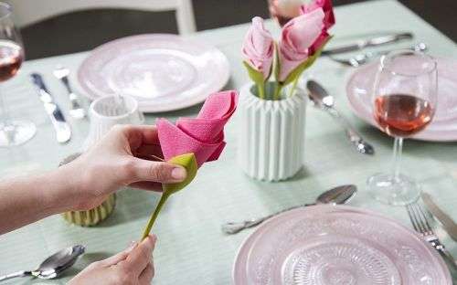 Napkin Holders set 4 Premium Original Design Lifestyle Home Bar Party Desk Decor