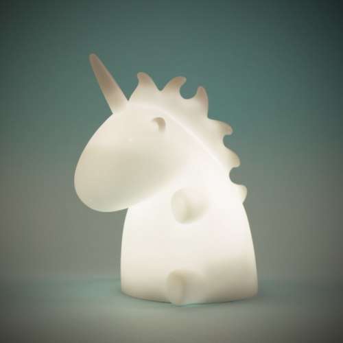 Cute Kids LED Night Light Bedroom Unicorn Animal Home Decor Battery Wall Lamp