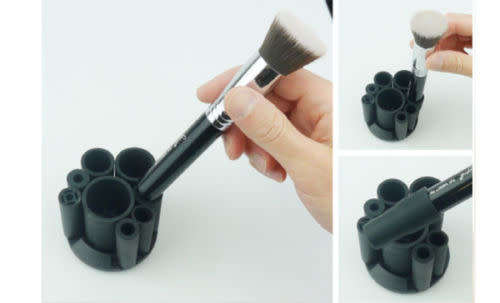 Professional Electric Makeup Brush Cleaner and Dryer Machine, Cleans and Dries