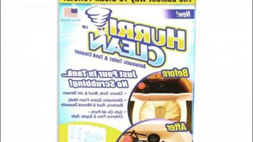 HURRI CLEAN TOILET AND TANK CLEANER