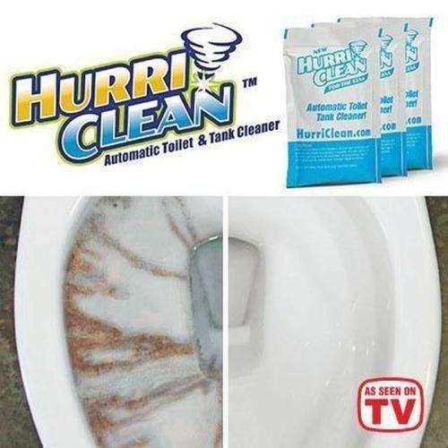 HURRI CLEAN TOILET AND TANK CLEANER