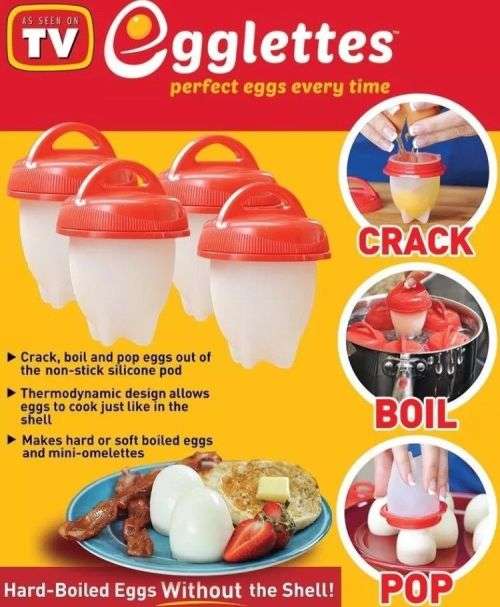 Egglettes Egg Poaching Cups