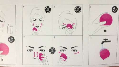 FOREO FACIAL CLEANING/EXFOLIATING  DEVICE