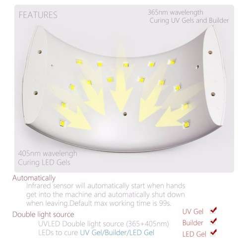 SUN 9C UV LED RECHARGEABLE NAIL LAMP POWER SUPPLY