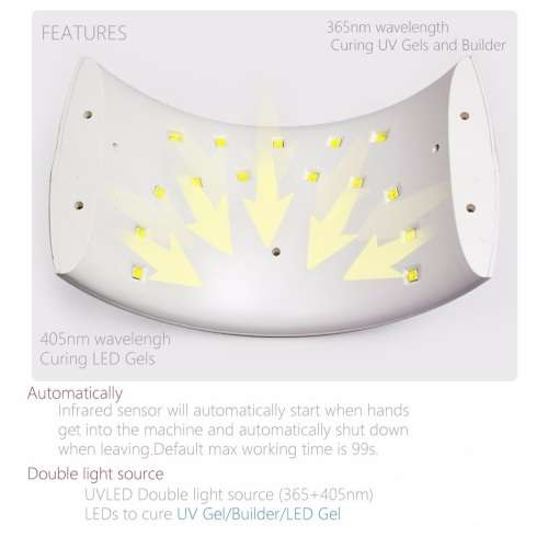 SUN 9C UV LED RECHARGEABLE NAIL LAMP POWER SUPPLY