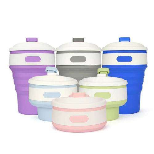 350ML COLLAPSIBLE SILICONE BEVERAGE CUP