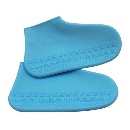 Rain Shoes Silicone Anti-Slip Reusable Waterproof Shoe Protector Cover Unisex
